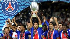 PSG giành chiến thắng 2-1 trước Aston Villa tại Siêu cúp châu Âu, Kvaratskhelia và Doué ghi bàn, Dembélé kiến tạo
