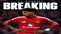 Toàn châu Âu thèm muốn! Romano: JJ Gabriel báo rời Man United, Real – Barca – PSG – Bayern đều theo dõi