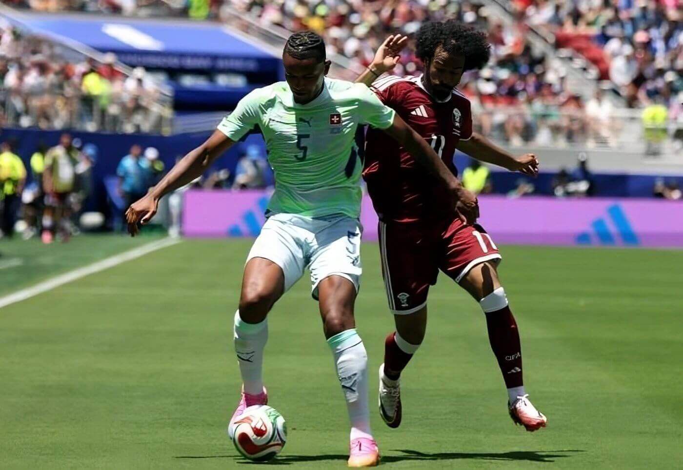 Qatar 1-1 Thụy Sĩ ! Qatar phút 94 gỡ hòa Thụy Sĩ