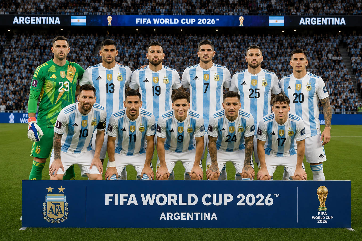 World Cup 2026 - Argentina: Messi dẫn dắt, liệu La Albiceleste có tái lập vinh quang? World Cup 2026 - Argentina: Messi dẫn dắt, liệu La Albiceleste có tái lập vinh quang?