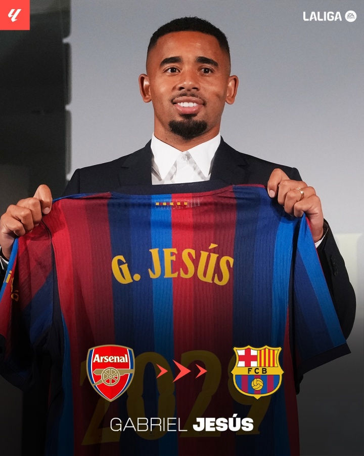 Jesus gia nhập Barca, lương 13 triệu €/năm, đứng thứ 7 nội bộ Jesus gia nhập Barca, lương 13 triệu €/năm, đứng thứ 7 nội bộ
