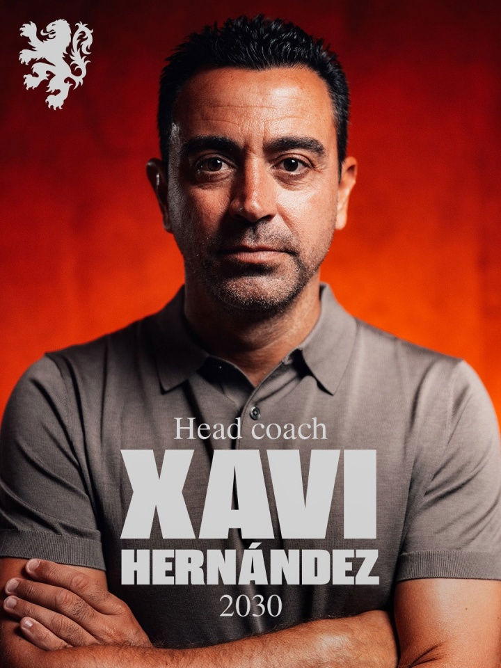 Cựu HLV Barcelona Xavi Hernández dẫn dắt đội tuyển Hà Lan, ký hợp đồng đến World Cup 2030 Cựu HLV Barcelona Xavi Hernández dẫn dắt đội tuyển Hà Lan, ký hợp đồng đến World Cup 2030